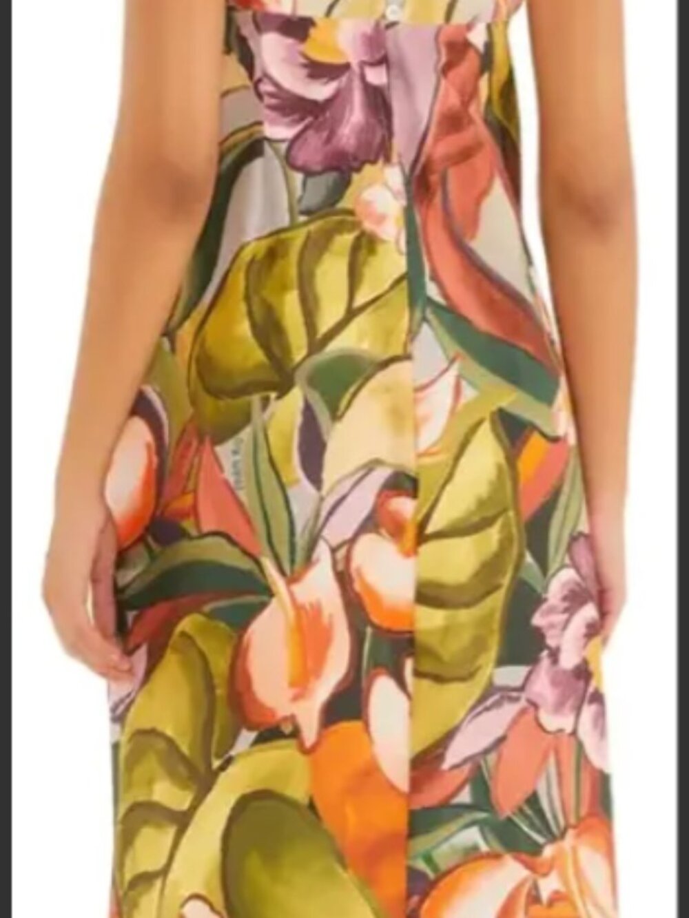 Farm Rio Maxi Dress Floral Pattern - Medium - Picture 2 of 5